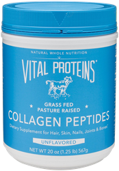 Collagen Peptides, 20 oz. Collagen Peptides, joint health, healthy bones, Collagen
