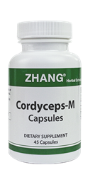 Cordyceps-M, 45 capsules Zhang, Chinese herbals, Chinese herbal extracts, Dr. Zhang, Dr Zhang, Cordyceps, Chinese medicine, Cordyceps Capsules