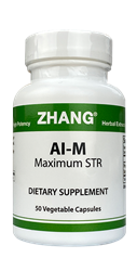 AI-M, 50 capsules  Zhang Chinese herbals, Chinese herbal extracts, Dr. Zhang, Chinese medicine, AI#3 Capsules, Allicin, Artemisiae, Puerarin, AI-M, ai, aim
