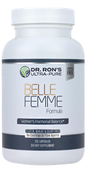 Belle Femme: Nutrients for Hormonal Balance, 120 capsules Chaste Tree, Dong Quai, Wild Yam, Black Cohosh, Indole-3-Carbinol, menstrual problems, infertility, cystic breasts, cancer, reproductive system, menopause