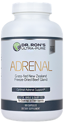 Adrenal, 180 capsules grassfed organs, glands, Spleen, Liver, Heart, Brain, Thymus, Kidney, Pancreas, Adrenal with Cortex, Testicle, Ovary, superfood