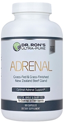 Adrenal, 180 capsules grassfed organs, glands, Spleen, Liver, Heart, Brain, Thymus, Kidney, Pancreas, Adrenal with Cortex, Testicle, Ovary, superfood