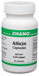 Allicin, 60 capsules Zhang Chinese herbals, Chinese herbal extracts, Dr. Zhang, Chinese medicine, Zhangs Allicin Capsules, Allicin, Artemisiae, Puerarin