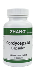 Cordyceps-M, 45 capsules Zhang, Chinese herbals, Chinese herbal extracts, Dr. Zhang, Dr Zhang, Cordyceps, Chinese medicine, Cordyceps Capsules